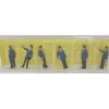 Preiser 0219 HO Railroad Personel Figures (Set of 6) - Model Train Junction: Quality Parts and Art Supplies