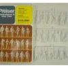 Preiser 65601 O Unpainted Passers-By Figures (Set of 18) - Model Train Junction: Quality Parts and Art Supplies