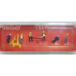 Preiser 88513 Z Track Maintenance Gang Figures (Set of 6) - Model Train Junction: Quality Parts and Art Supplies