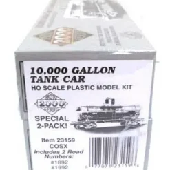 Proto 2000 23159 HO Life Like COSX Tank Car (Set of 2) - Model Train Junction: Quality Parts and Art Supplies