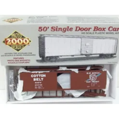 Proto 2000 20042 Life Like Cotton Belt 50' Boxcar Kit - Model Train Junction: Quality Parts and Art Supplies