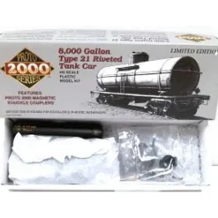 Proto 2000 21756 Life Like HO Scale UTLX Tank Car Kit - Model Train Junction: Quality Parts and Art Supplies