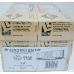 Proto 2000 21180 Life Like NKP Auto Boxcar HO 6 Pack - Model Train Junction: Quality Parts and Art Supplies