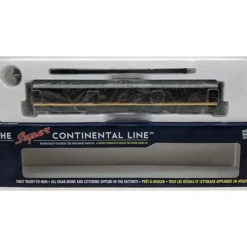 Rapido Trains 106134 HO Kansas City Southern 73' 6" Smooth Side Baggage #17 - Model Train Junction: Quality Parts and Art Supplies