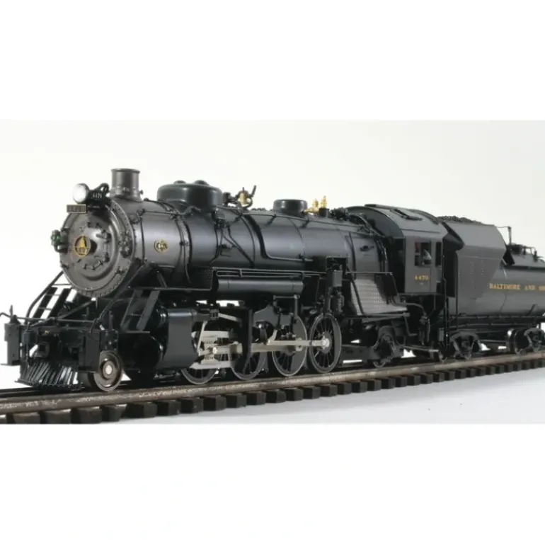 3rd Rail 3RBOQ4 B&O Q-4 2-8-2 Mikado Steam Locomotive #4470 - Model Train Junction: Quality Parts and Art Supplies