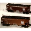 RMT 96249 O 2-Bay Hopper NH/2pk - Model Train Junction: Quality Parts and Art Supplies