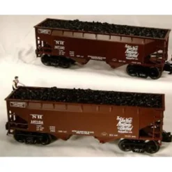 RMT 96249 O 2-Bay Hopper NH/2pk - Model Train Junction: Quality Parts and Art Supplies
