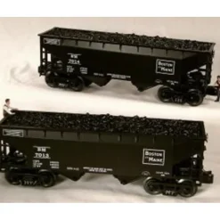 RMT 96242 O Boston & Maine 2-Bay Hopper (Pack of 2) - Model Train Junction: Quality Parts and Art Supplies
