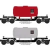 RMT 96526 O CNJ Depressed Center Flatcar (Set of 2) - Model Train Junction: Quality Parts and Art Supplies