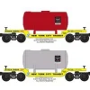 RMT 96573 O Dep.Ctr.Flat Car NY Subway/2pk - Model Train Junction: Quality Parts and Art Supplies