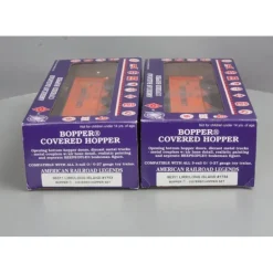 RMT 96311 O Gauge Long Island Railroad 2-Bay Covered Hopper (Pack of 2) - Model Train Junction: Quality Parts and Art Supplies