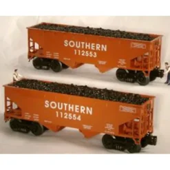 RMT 96225 O Gauge Southern 2-Bay Hopper (Set of 2) - Model Train Junction: Quality Parts and Art Supplies