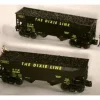 RMT 96264 O Louisville & Nashville 2-Bay Coal Hopper Set - Model Train Junction: Quality Parts and Art Supplies