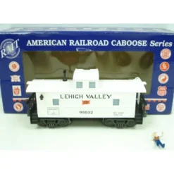 RMT CAB381 Lehigh Valley Lighted Caboose w/ Marker Lights & Figure - Model Train Junction: Quality Parts and Art Supplies