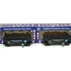 RMT COAL07 Consolidated Edison 2-Bay Coal Hopper 2-Pac - Model Train Junction: Quality Parts and Art Supplies