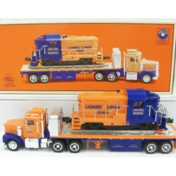 RMT LT-702 O Lionel Flatbed Truck with Locomotive - Model Train Junction: Quality Parts and Art Supplies