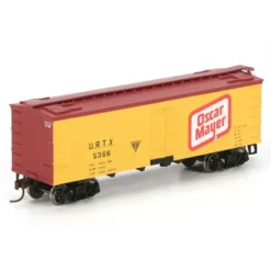 Roundhouse 85500 HO Scale Oscar Mayer 36' Meat Reefer URTX #5366 - Model Train Junction: Quality Parts and Art Supplies