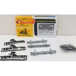 Roundhouse 1500 HO Scale Undecorated Metal Log Car Kit (3 in 1) - Model Train Junction: Quality Parts and Art Supplies