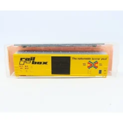 Roundhouse 8841 N Scale ATSF Railbox Box Car #51917 Kit NIB - Model Train Junction: Quality Parts and Art Supplies