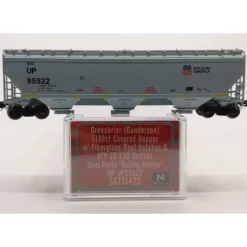 Scale Trains SXT31423 N Union Pacific Gunderson 5188 Covered Hopper Car #95522 LN/Box - Model Train Junction: Quality Parts and Art Supplies