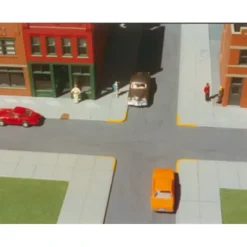 Smalltown USA 699-7000 HO Scale City Sidewalks Kit (Pack of 6) - Model Train Junction: Quality Parts and Art Supplies