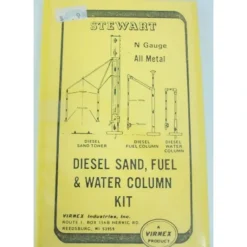 Stewart 1103 N Diesel Sand Tower, Water & Fuel Column - Model Train Junction: Quality Parts and Art Supplies