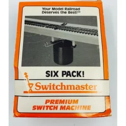 SwitchMaster SM-6 Premium Switch Machine Six Pack - Model Train Junction: Quality Parts and Art Supplies