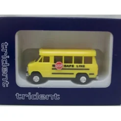 Trident Miniatures 90076 HO School Bus Safe Line - Model Train Junction: Quality Parts and Art Supplies