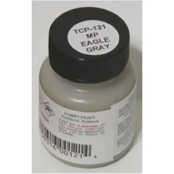 Tru-Color Paint, TCP-121, Air Brush Ready, Missouri Pacific Eagle Gray, 1oz - Model Train Junction: Quality Parts and Art Supplies