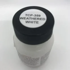 Tru-Color Paint, TCP-359, Airbrush Ready, Weathered White, 1 oz - Model Train Junction: Quality Parts and Art Supplies