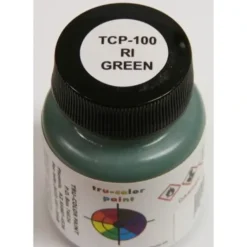 Tru-Color Paint, TCP-100, Airbrush Ready, Rock Island Green, 1 oz - Model Train Junction: Quality Parts and Art Supplies