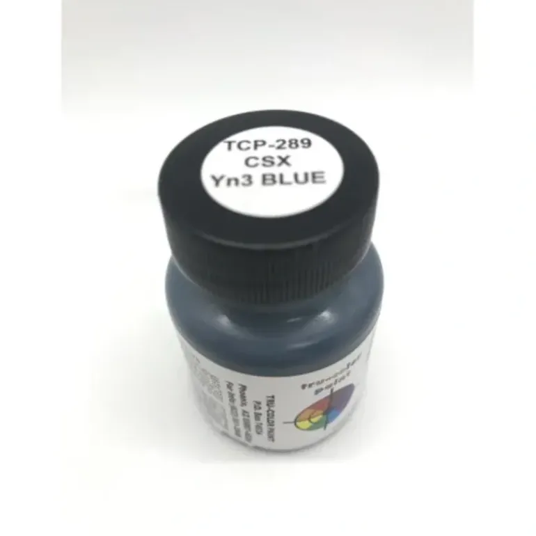 Tru-Color Paint, TCP-289, Airbrush Ready, CSX Yn3 Blue, 1 oz - Model Train Junction: Quality Parts and Art Supplies