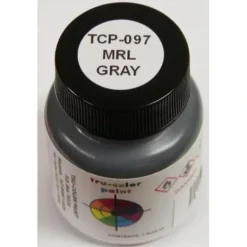 Tru-Color Paint, TCP-097, Airbrush Ready, Montana Rail Link Gray, 1 oz - Model Train Junction: Quality Parts and Art Supplies