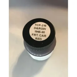 Tru-Color Paint, TCP-216, AirBrush Ready, D&RGW '45-'60s Freight Car Red, 1oz - Model Train Junction: Quality Parts and Art Supplies