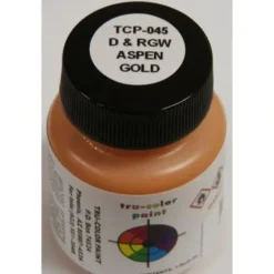 Tru-Color Paint, TCP-045, Airbrush Ready, Rio Grande Aspen Gold, 1 oz - Model Train Junction: Quality Parts and Art Supplies