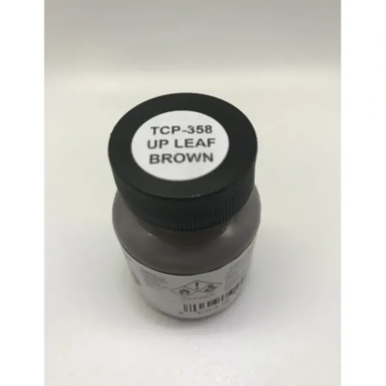Tru-Color Paint, TCP-358, Airbrush Ready, Union Pacific Leaf Brown, 1 oz - Model Train Junction: Quality Parts and Art Supplies