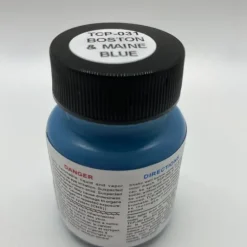 Tru-Color Paint, TCP-031, Airbrush Ready, Boston & Maine Blue, 1 oz - Model Train Junction: Quality Parts and Art Supplies