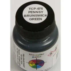 Tru-Color Paint, TCP-075, Airbrush Ready, PRR Brunswick Green, 1 oz - Model Train Junction: Quality Parts and Art Supplies