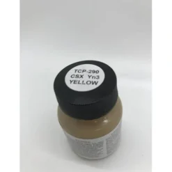 Tru-Color Paint, TCP-290, Airbrush Ready, CSX Yn3 Yellow, 1 oz - Model Train Junction: Quality Parts and Art Supplies