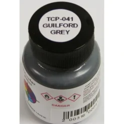 Tru-Color Paint, TCP-041, Airbrush Ready, Guilford Gray, 1 oz - Model Train Junction: Quality Parts and Art Supplies
