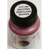 Tru-Color Paint, TCP-099, Airbrush Ready, Western Maryland Brown, 1 oz - Model Train Junction: Quality Parts and Art Supplies