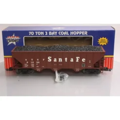 USA Trains 14002 G Atchison, Topeka & Santa Fe 70-Ton 3-Bay Coal Hopper #81826 - Model Train Junction: Quality Parts and Art Supplies