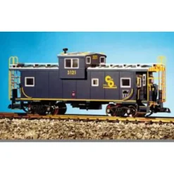 USA Trains 12106 G Chessie Illuminated Extended Vision Caboose #3121 - Model Train Junction: Quality Parts and Art Supplies
