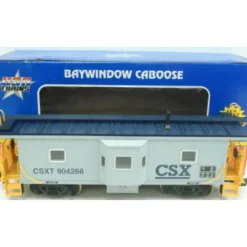USA Trains 12063 G CSX Lighted Bay Window Caboose - Model Train Junction: Quality Parts and Art Supplies