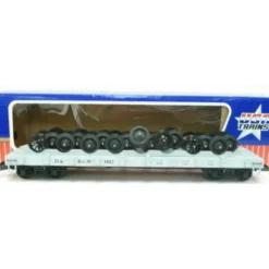 USA Trains 1882 G Denver & Rio Grande Western Flat Car with Wheels - Model Train Junction: Quality Parts and Art Supplies