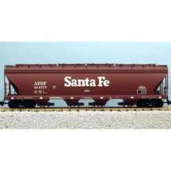 USA Trains R14102 G Atchison, Topeka and Santa Fe 4 Bay Center Flow Hopper - Model Train Junction: Quality Parts and Art Supplies