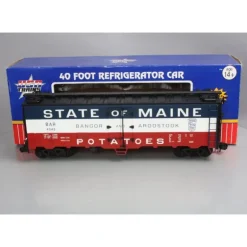 USA Trains R16522 G BAR State of Maine 40' Refrigerator Car - Metal Wheels #4042 - Model Train Junction: Quality Parts and Art Supplies