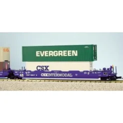 USA Trains R17157 G CSX Intermodal 5 Unit Articulated Set w/o Containers #620317 - Model Train Junction: Quality Parts and Art Supplies