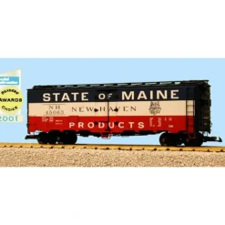 USA Trains R16511 G New Haven - State of Maine 40' Refrigerator Car #45063 - Model Train Junction: Quality Parts and Art Supplies