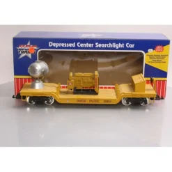 USA Trains R17325 G Union Pacific Depressed-Center Flat Car with Searchlight - Model Train Junction: Quality Parts and Art Supplies